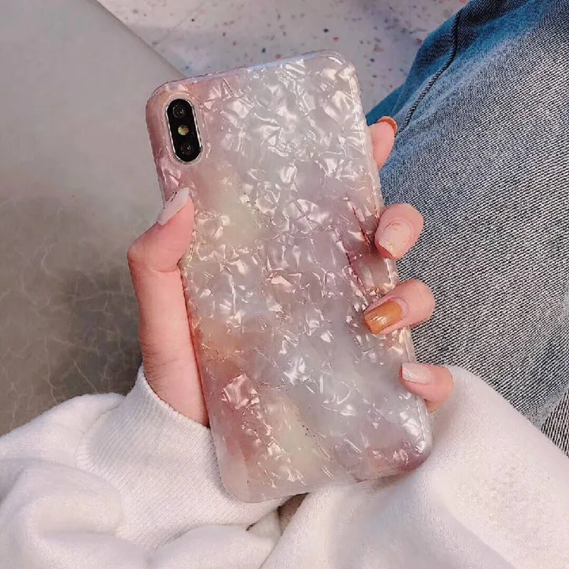 Блестящие Чехлы под мрамор из золотой фольги для iPhone X XS XR 11 Pro Max 3D Bee Мягкий ТПУ чехол для iPhone 7 8 6S Plus блестящая задняя крышка Fundas