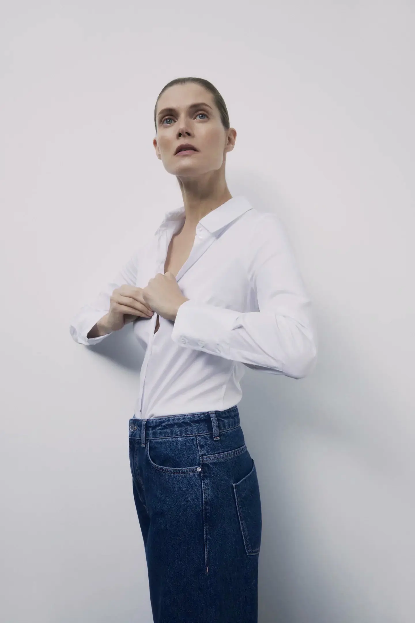

Miguofan Women blouse long sleeve turn down collar office ladies white shirts fashion female tops spring 2021 free shipping