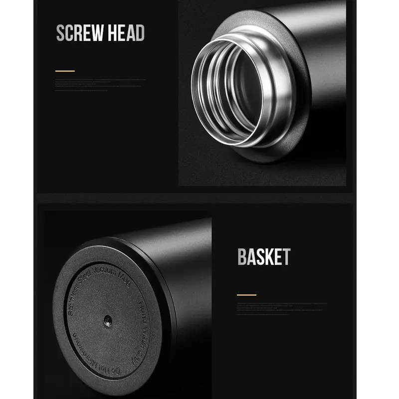 500 мл Нержавеющая сталь с двойными стенками изолированный термос чашка термосы