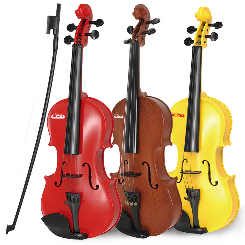 New Simulation Violin Toy Beginner Classical Guitar Educational Musical Instrument For Kids Cute Children Gift | Игрушки и хобби
