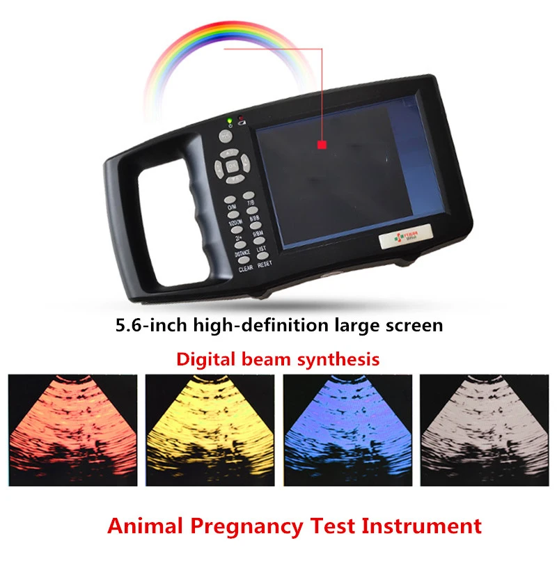 

TFT Color Screen Portable Animal Ultrasound Machine 5.6-inch Pig Pregnancy Test Instrument Ultrasonography Ultrasonic Detector