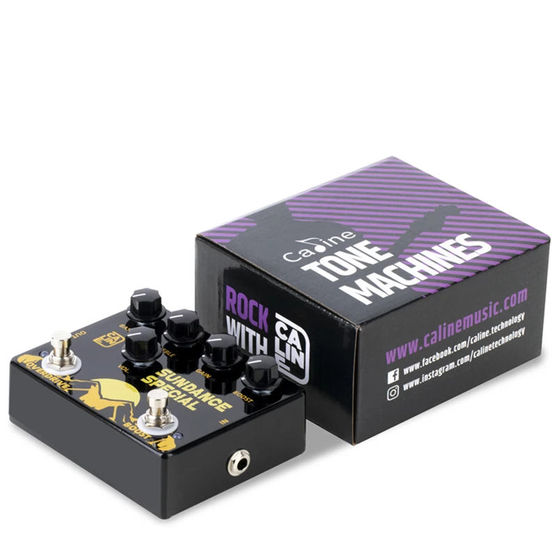 Caline DCP-06 Sundance Special Boost & Overdrive 2-in-1 Guitar Effect Pedal True Bypass Electric Guitar Parts & Accessories enlarge