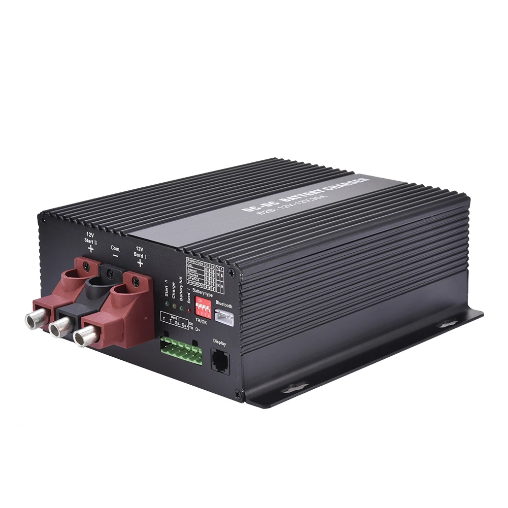 

12V/30A DC To DC Charger With Bluetooth Automatic Smart Battery Chargers For RVs, Campers, Ships BS123020 Charger