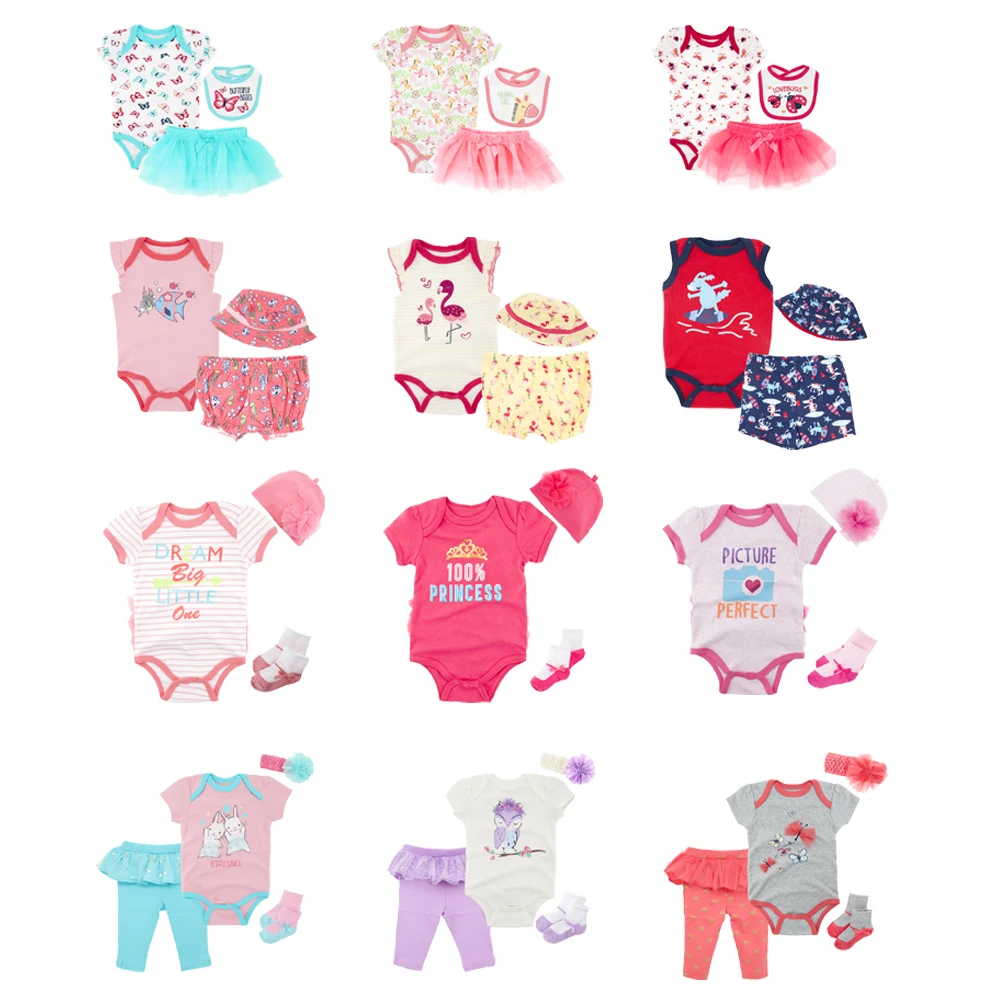 Honeyzone/комплект детской одежды хлопковое боди + шелковое платье для девочек одежда