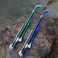 fishing equipment telescopic fishing rods holder folding stainless steel hand rod holder usenew 1 5m 1 7m 2 1m 2 3m