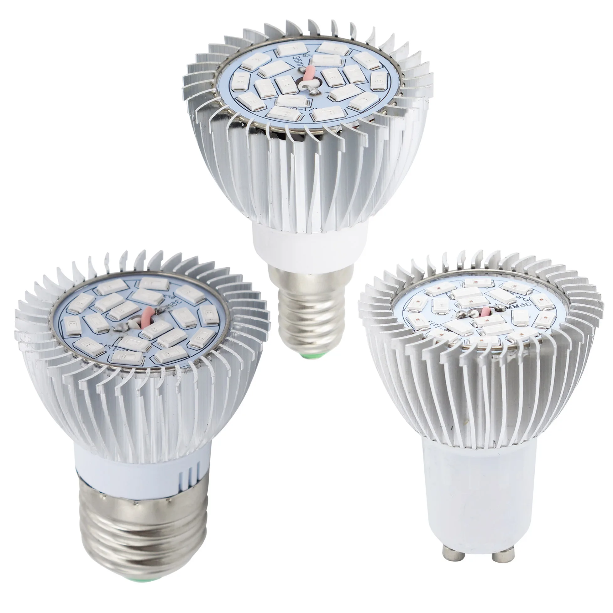

1pcs E27 E14 3W 5730 LED Grow Light 18leds Full Spectrum Growth Lamp for Indoor Home Flower Plant Hydroponics System AC 85-265V