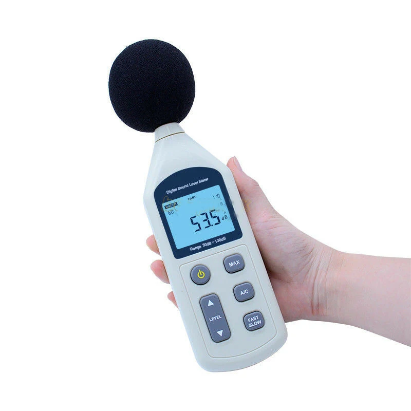 Измеритель уровня шума BENETECH GM1357 цифровой Ручной измеритель 30 130 дБ|Адаптеры AC/DC| |