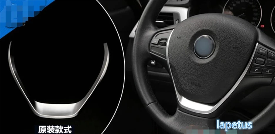 Для BMW 1 3 5 серии F30 118i 320li M line 2013 2014 2015 2016 2017 ABS чехол для рулевого колеса U-образной