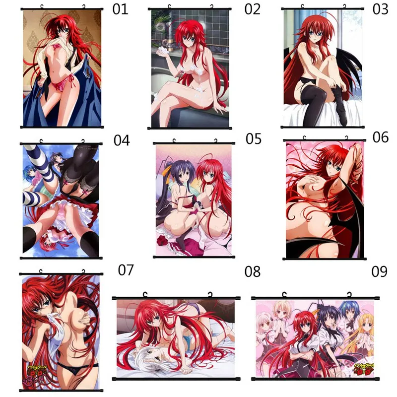 Школьный DxD Himejima Akeno Аниме Манга настенный свиток настенные подвесные плакаты