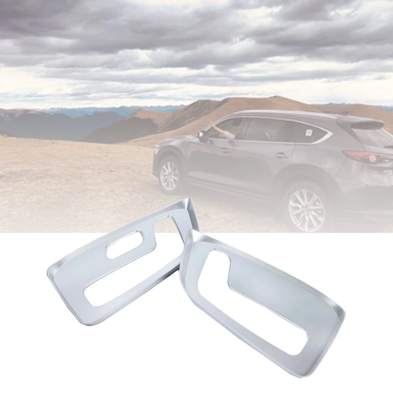 

for Mazda CX8 CX-8 2017 Car Sticker Styling Cover Detector ABS Chrome Seat Adjustment Knob Button Switch Trim Hoods