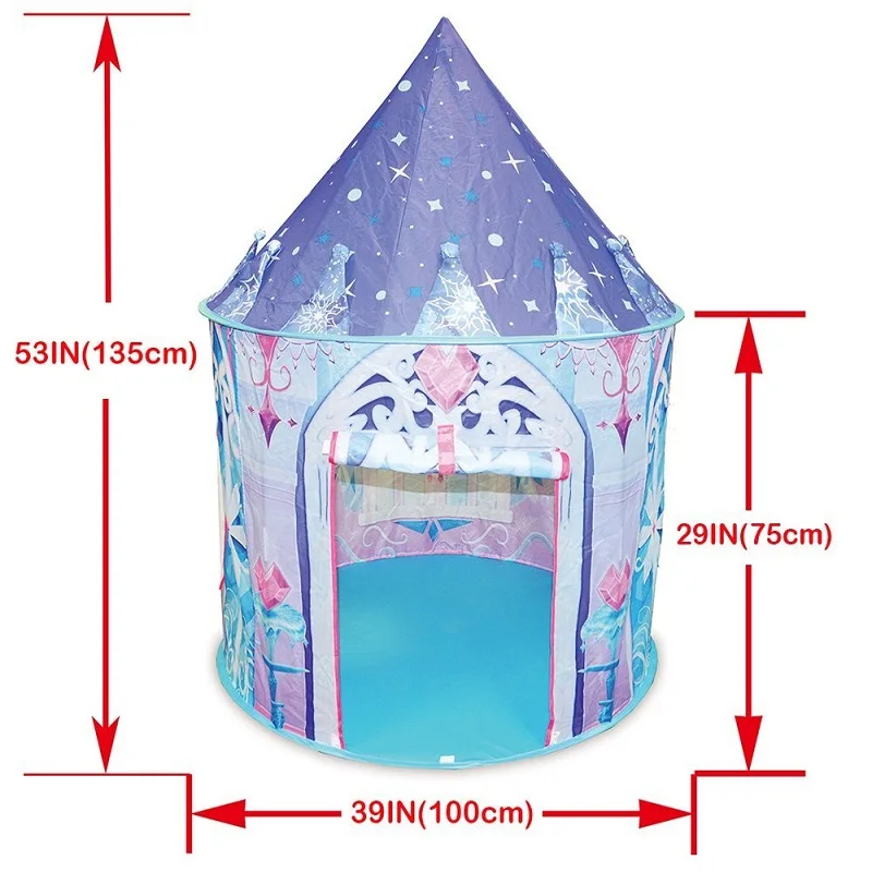 Палатка Ice Princess для детей складной домик кемпинга палатка игрушка дома и улицы