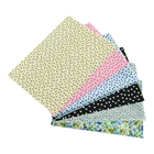 100% светильник синий хлопок ткань Tecido простое лоскутное домашнее текстильное изделие шитье скрапбукинг кукла прекрасный дизайн Stapelia украшение