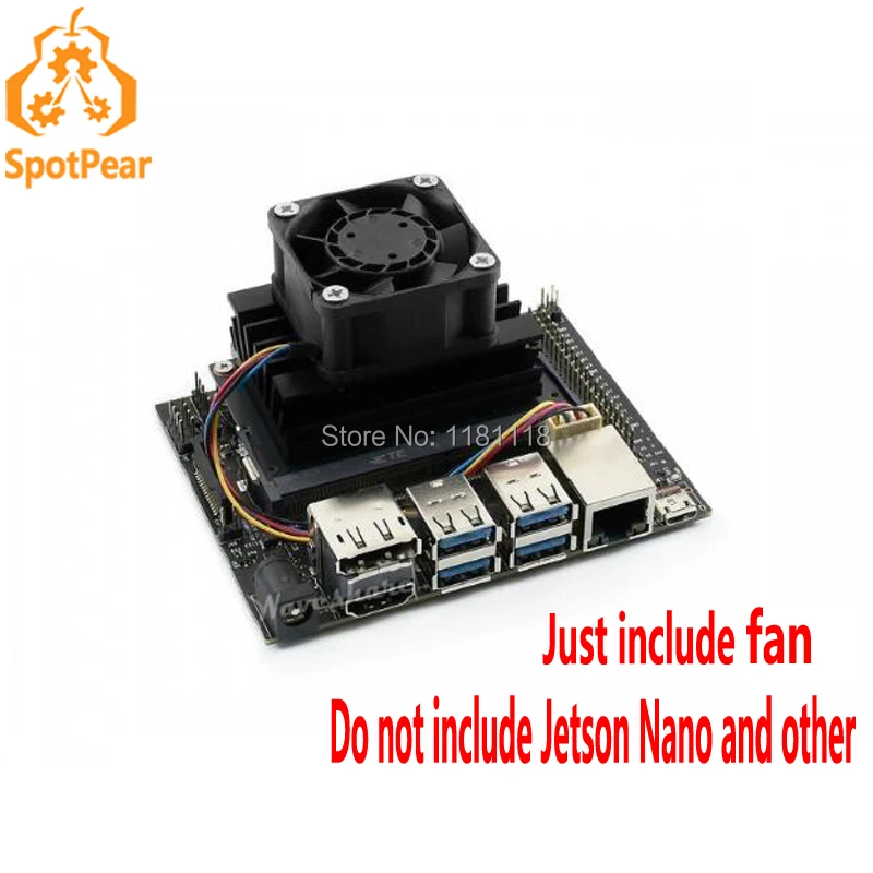 

jetson nano dedicated cooling fan-4020-pwm-5v pwm speed adjustment, strong cooling air