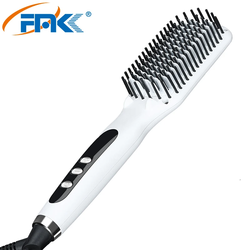 Выпрямитель для волос FMK электрический выпрямитель с ЖК дисплеем быстрый