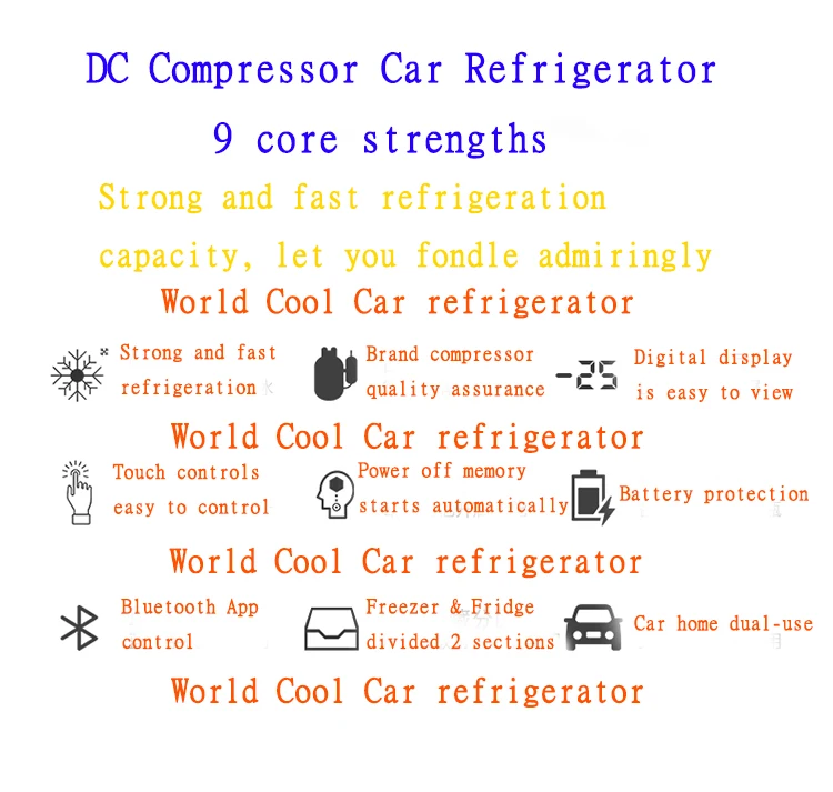 20L Кемпинг AC/DC12V/24 V Авто Автомобиль RV холодильник ледяной ящик холодильник охладитель компрессор небольшой холодильник морозильник охладитель до-18 градусов