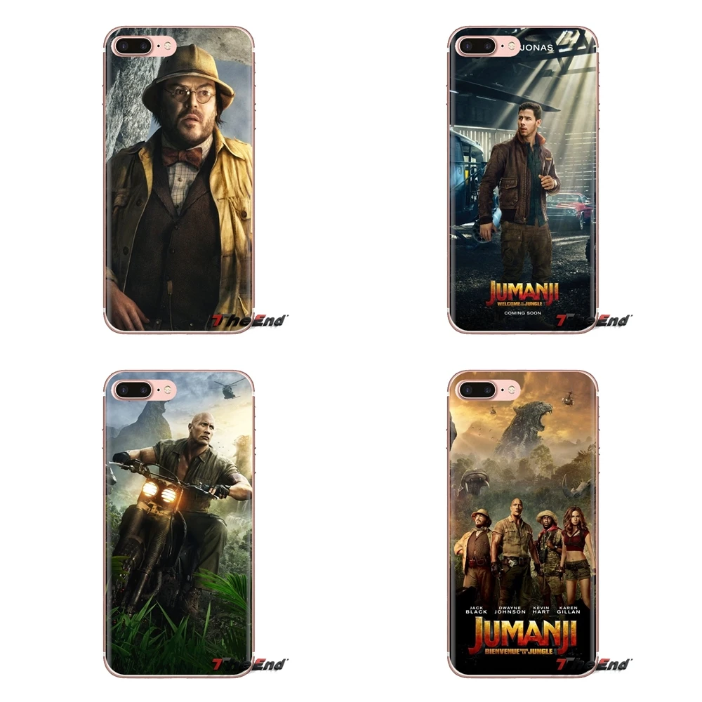 Прозрачный мягкий чехол Jumanji Добро пожаловать в джунгли для huawei mate Honor 4C 5C 5X6X7 7A 7C 8 9