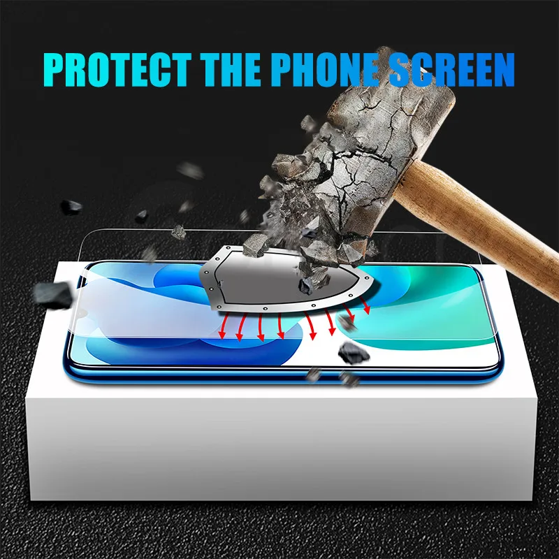 

2 pieces For poco X3 Xiaomi Mi 9 10 A3 A2 Lite Protective Glass Xiaomi Mi 9 SE 9T Pro A1 F1 F2 Pro X3 NFC Screen Protector Film