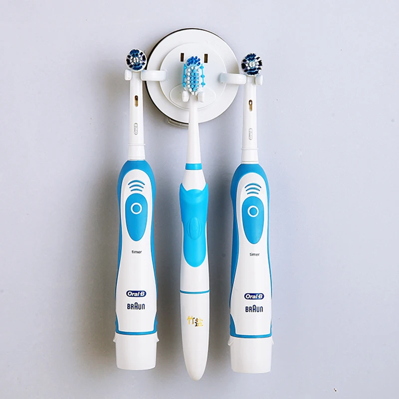 

Electric Toothbrush Holder Hooks Wall Mount Tooth Brush Shave Stand Storage Rack With Suction cup Bathroom Accessories