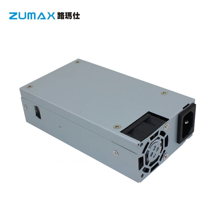 

US Captain Zumax Flex 300W Small Power Supply 1U All-in-one PSU Mini ATX Silent Fan 4+4pin Active PFC