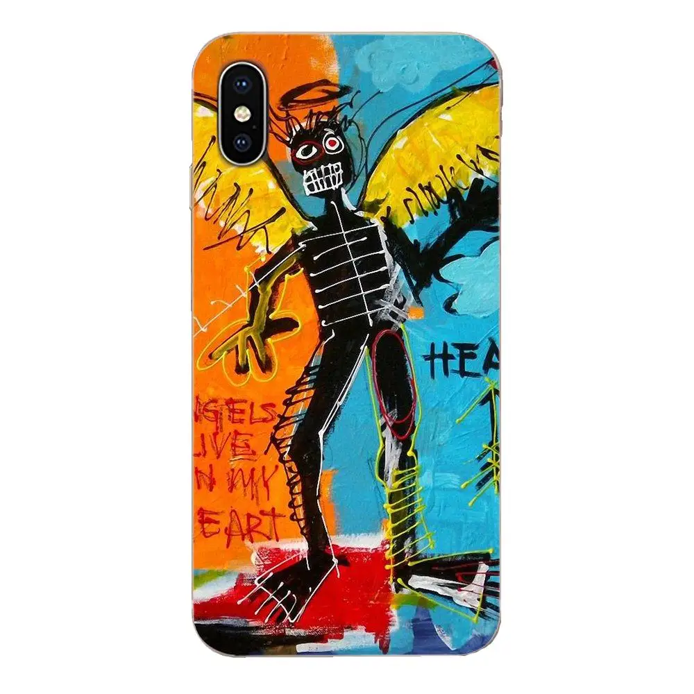 Для Xiaomi Redmi Mi 4 7A 9T K20 CC9 CC9e Note 7 8 9 Y3 SE Pro Prime Go Play ультратонкий узор в памяти Basquiat Manson
