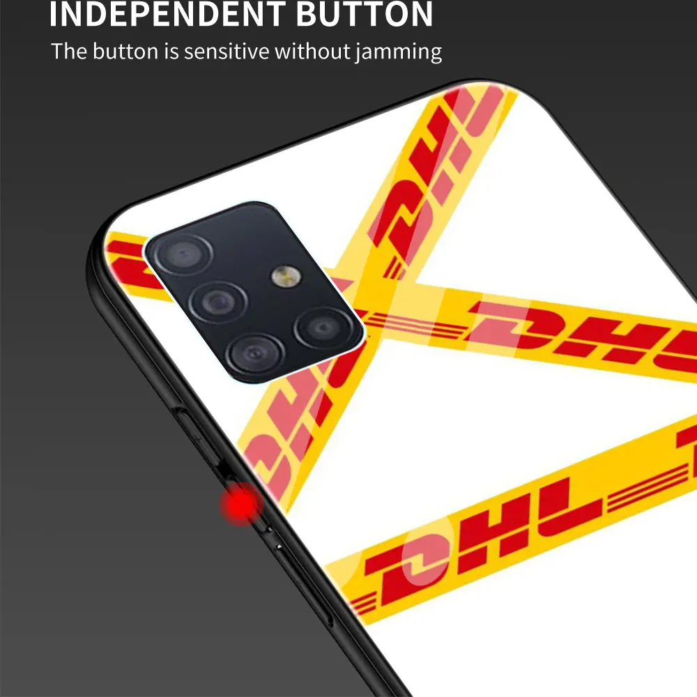 

Glass Case for Samsung A51 A50 A71 A70 A31 M31 A91 A81 A10 A30 A21s A41 M51 A20 Phone Cover Shell Capa DHL Express Funda Coque