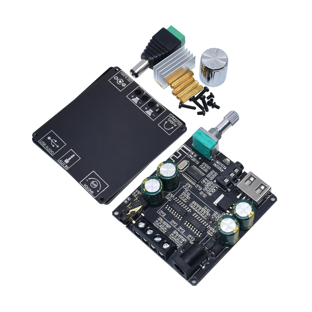 Hi-Fi TPA3116 Bluetooth 5 0 высокого Мощность цифровой стерео усилитель доска 100 Вт * 2 ампер