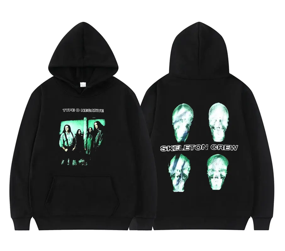

Type O Negative 1999 Hoodie Men Women 1996 All You Need Is Blood Hoodies Unisex Music Rock Band Fashion Personality Sweatshirt