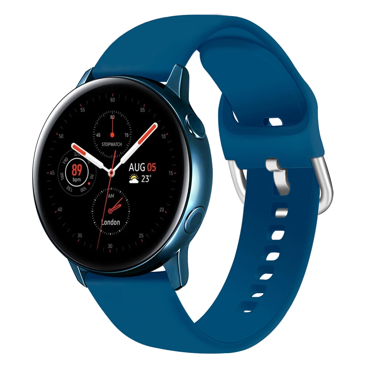 Для samsung Galaxy Watch Active 2 40 мм ремешок водонепроницаемый гибкий мягкий силиконовый сменный ремешок для Galaxy Active 2 40 мм