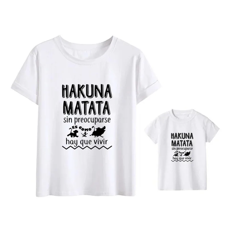 

The Lion King family matching clothes couple clothes family appearance T-shirt fashion trend The Lion King cartoon casual top