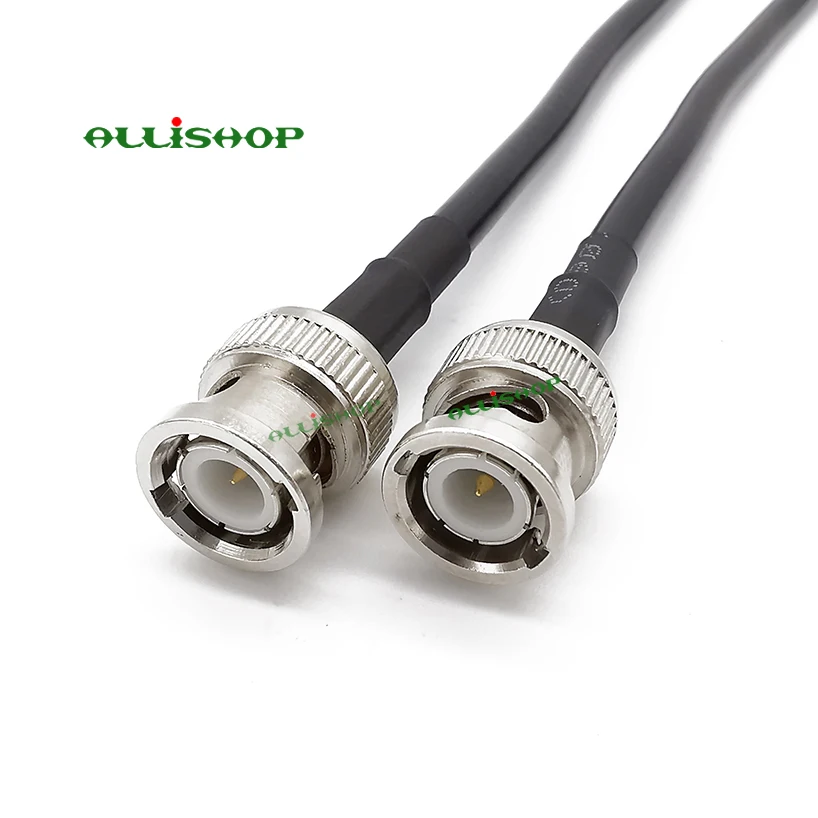 BNC Male-BNC Male LMR195 RF коаксиальный Удлинительный Кабель BNC штекер для BNC штекер радиочастотная антенна кабель 50 Ом Низкая потеря 1-30 м