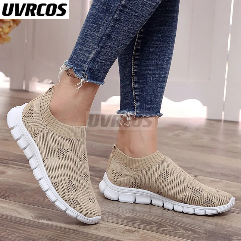 

Women Shoes Fashion Socks Sneakers Women 2022 Basket Femme Vulcanize Shoes Sport Sneakers Woman Slip On