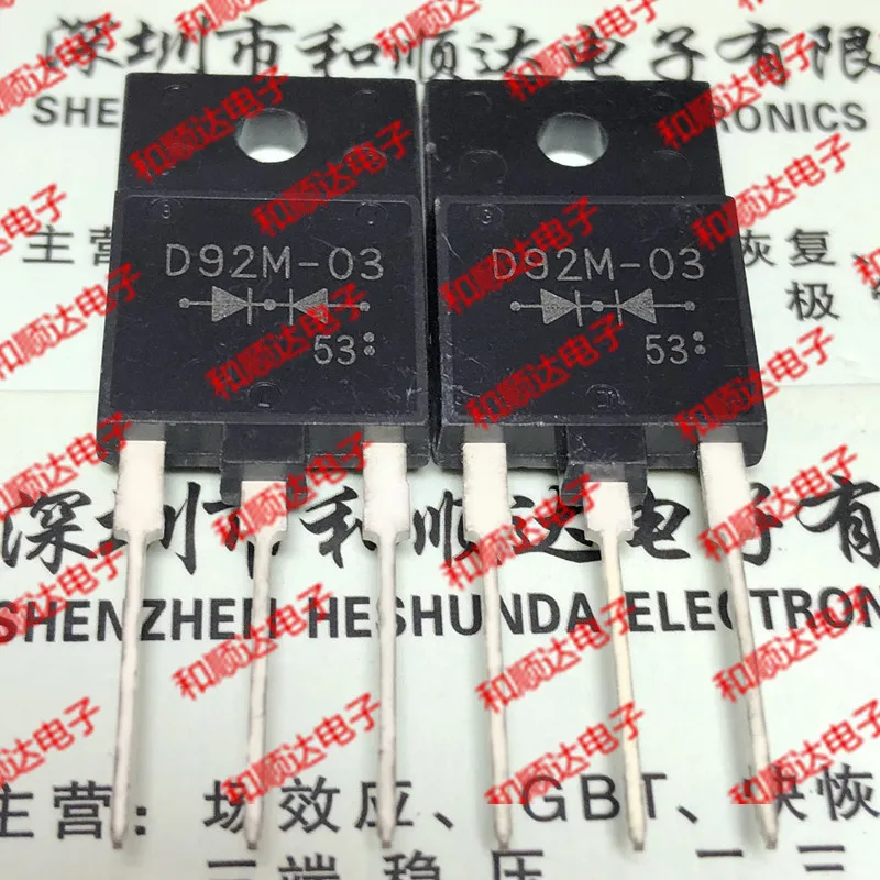 

Original New 5pcs / D92M-03 TO-3PF 400V 20A TO3P