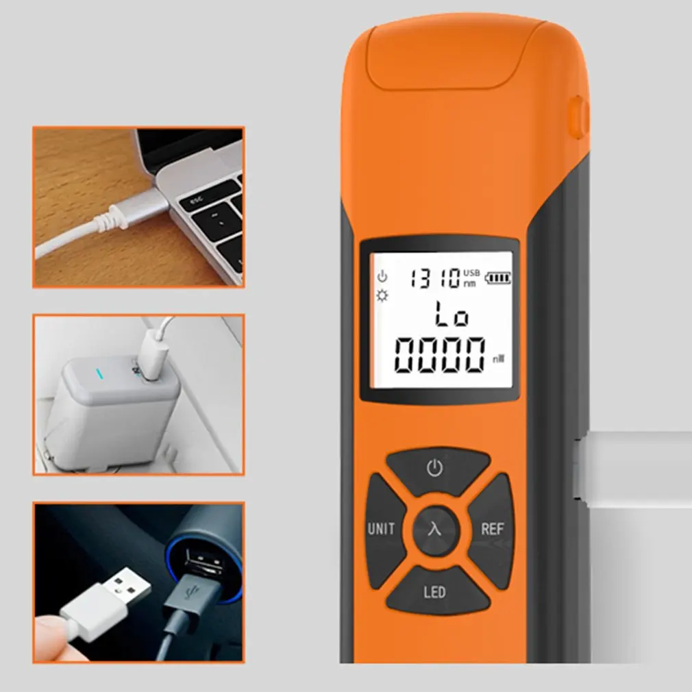 

G10 High Precision Optical Power Meter Handheld Light Decay Tester Light Power Tester 7 Wavelengths Light Inspection Tool