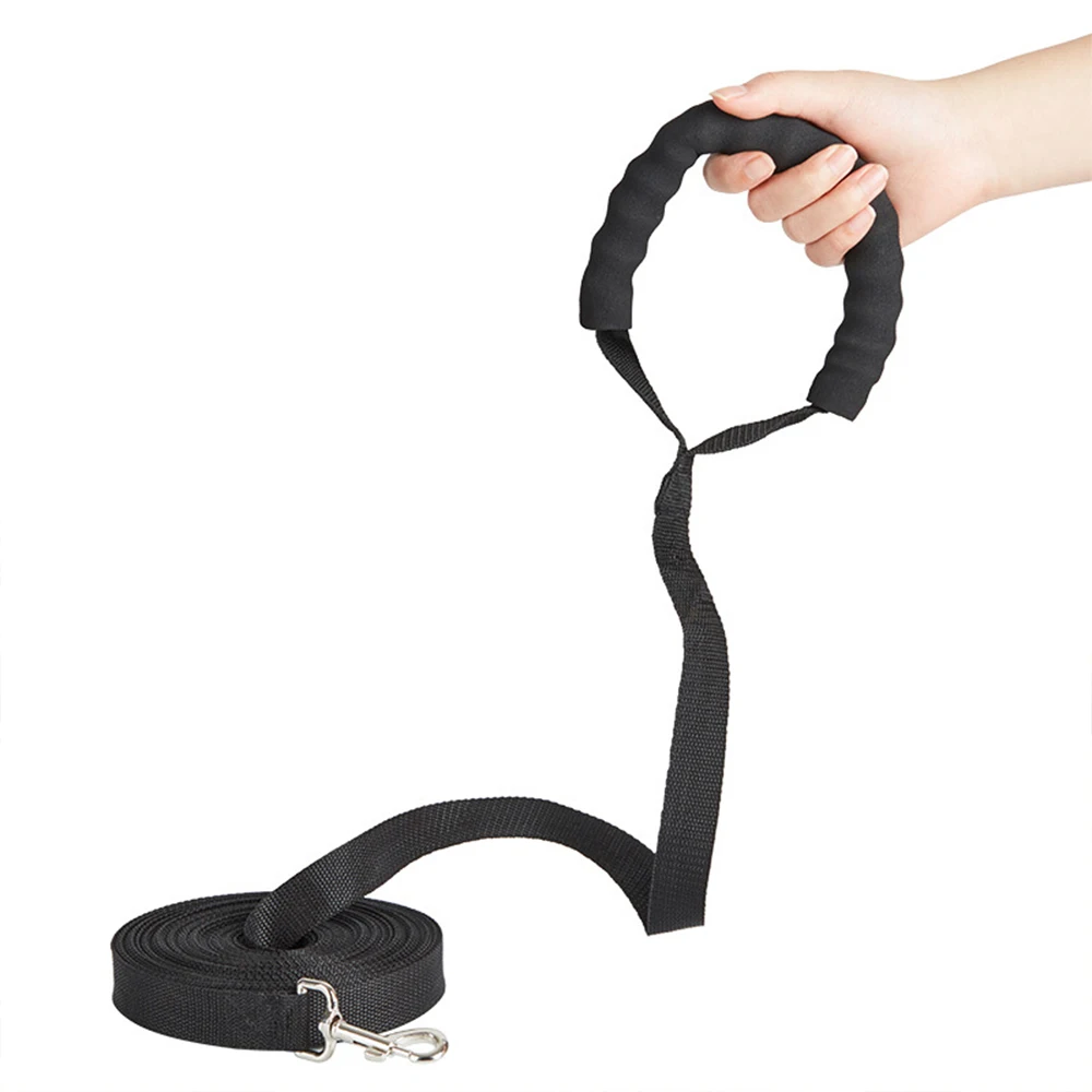 1.2-10m Dog Leash Rope Comfortable Sponge Handle Pet Lead Belt Outdoor Training Lanyard for Small Medium Large Dogs Stuff | Дом и сад