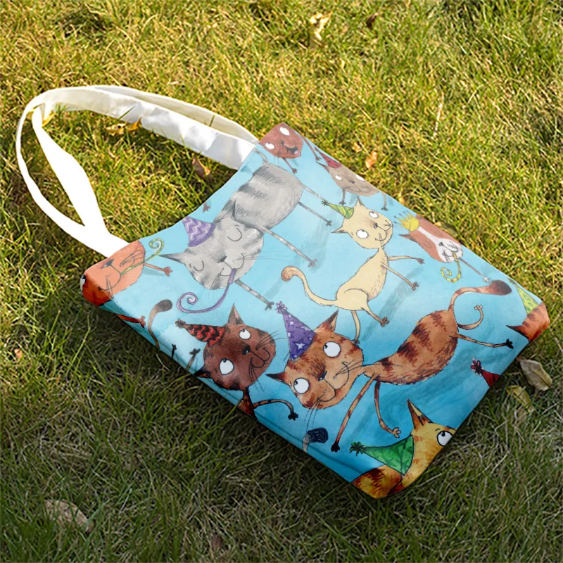 Модная женская сумка через плечо складная многоразовая вместительная тоут для