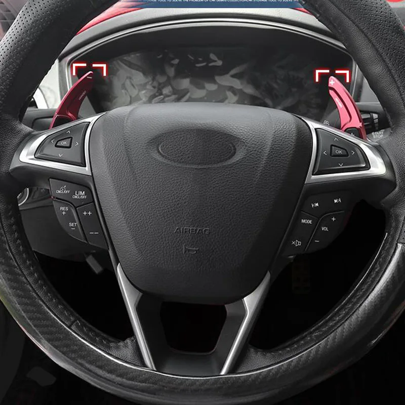 Алюминиевый Рычаг переключения передач на руль для Ford Mondeo/ Edge/Taurus /Lincoln 2 шт.
