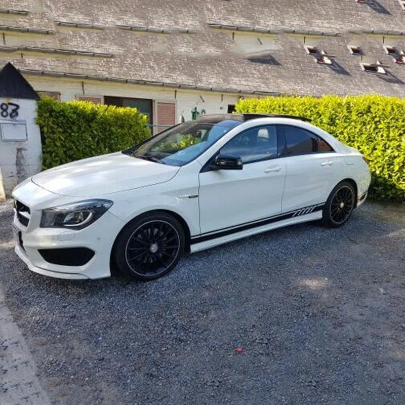 Стильные прочные запчасти наклейки для Mercedes Benz W117 C117 внешняя сторона AMG X117 CLA 2 шт.