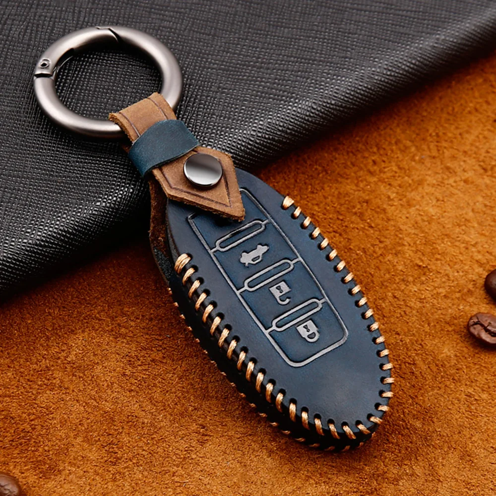 Car Key Case Cover Shell For Nissan Versa Maxima Altima Rogue Armada Sentra Murano Infiniti FX35 QX60 Remote Keys Bag | Автомобили и