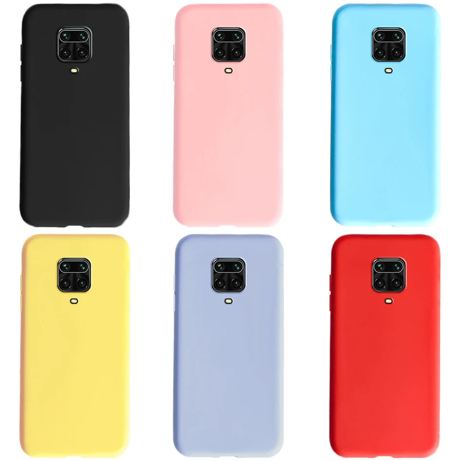 Чехол для Xiaomi Redmi note 9S, 9 S, Note 9 Pro, простой силиконовый чехол, чехлы для Redmi note 9 Pro Max