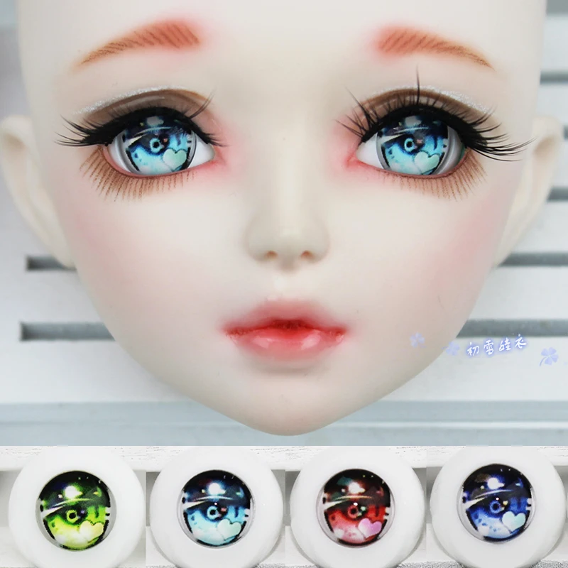 Estartek 1/6 1/4 1/3 акриловые ночные действия аниме глаза для BJD SD DD кукла Фигурка DIY 14 16 18