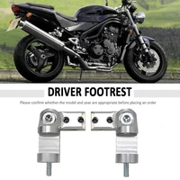 new motorcycle foot peg passenger footpeg lowering kit fit for speed triple 1050 fit for speed triple 955i