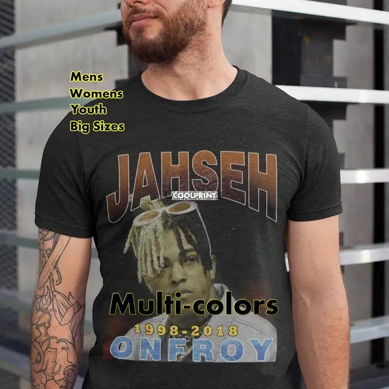 

Jahseh Onfroy рубашка футболка xxxtentacion XXXtentacion футболки оверсайз мужские модные оригинальные графические рубашки