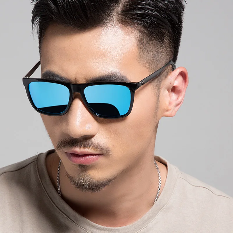 Классические квадратные поляризационные солнцезащитные очки AOWEAR для мужчин и