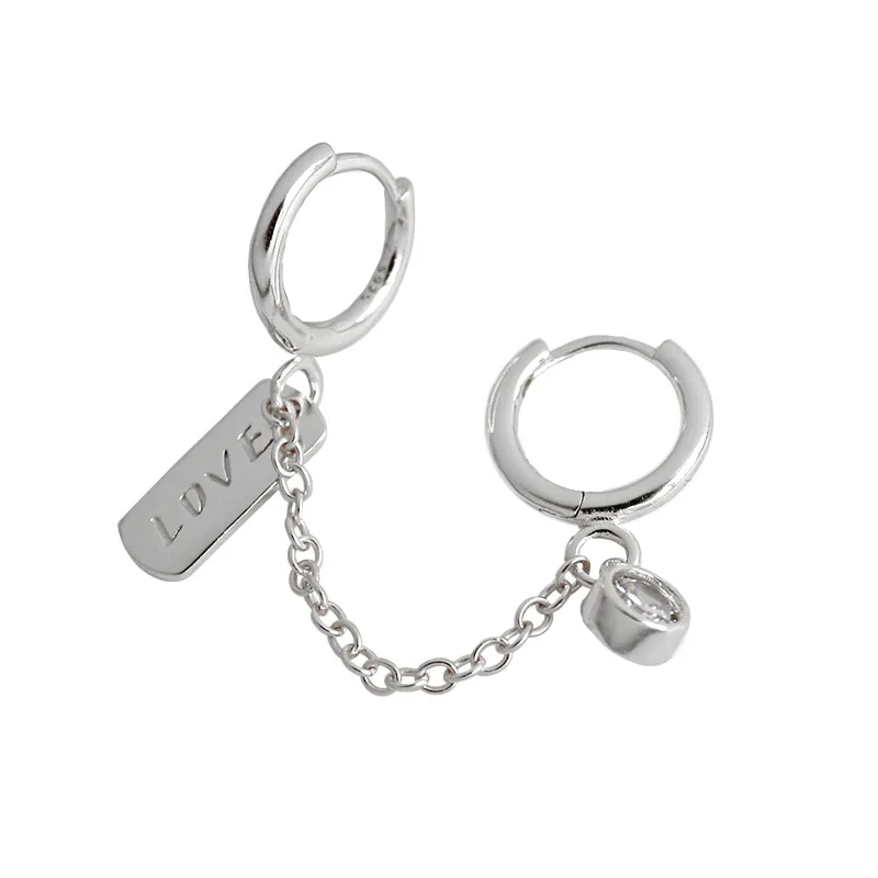 

Kinel 2020 New Golden Lighting Drop Earrings for Women Real Pure 925 Sterling Silver Dangle Earring Female Silver Korean Jewelry