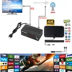 Стандартная телевизионная антенна с усилителем сигнала для приема цифровых ТВ HD каналов спутникового ТВ-приемника