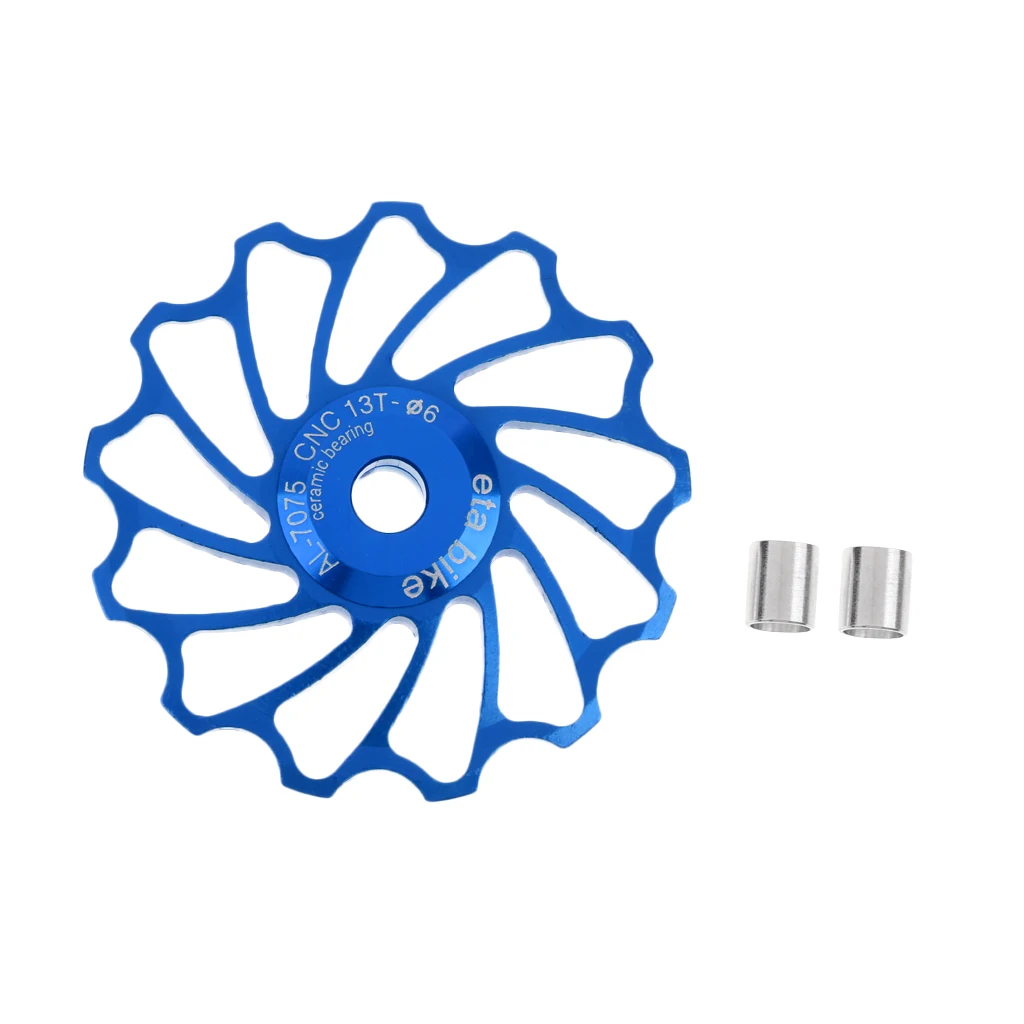 

13Tooth MTB Ceramic Bearing Jockey Wheel Pulley Road Bicycle Bike Derailleur