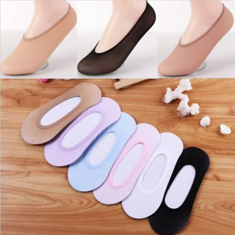 

10 Pairs Ladies Women Invisible Footsies Shoe Liner Trainer Ballerina Boat Socks Thin Socks Women's Socks Hosiery Sock Slippers