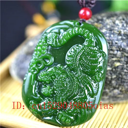 Натуральные зеленые китайские нефритовые аксессуары модные очаровательные