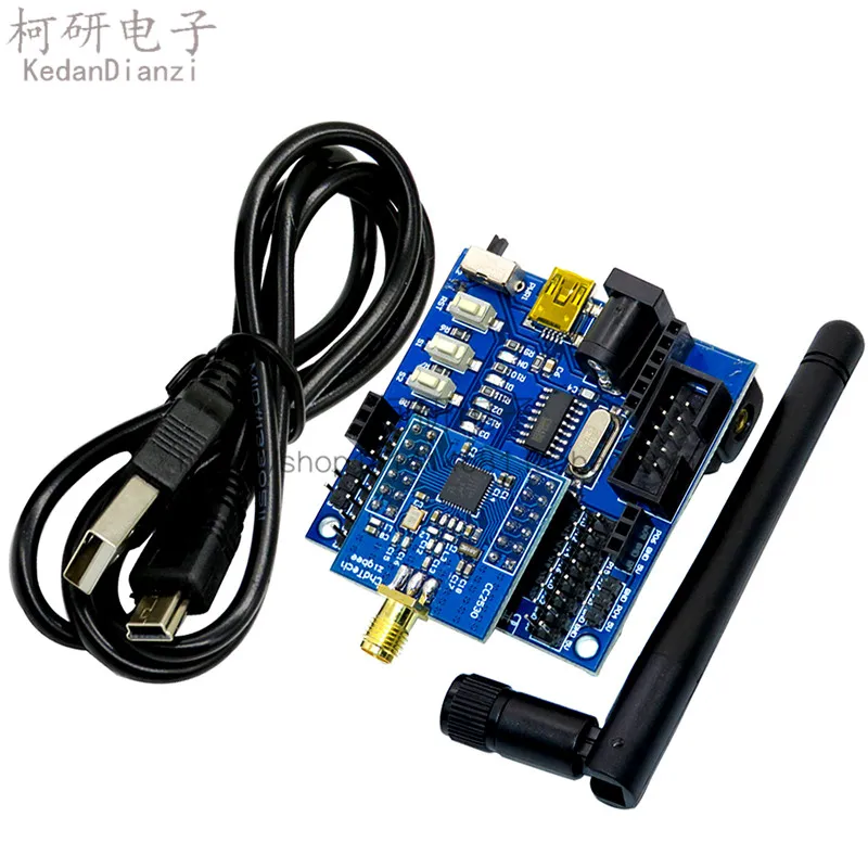 Zigbee модуль CC2530 Серийный беспроводной Девелопмент основная плата + сенсор узел
