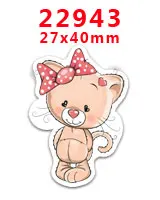 PR-22943 Наборы для творчества Герой мультфильма с плоской задней частью Плоские наклейки 30 штук. PR-22920-22950 - Цвет: PR-22943